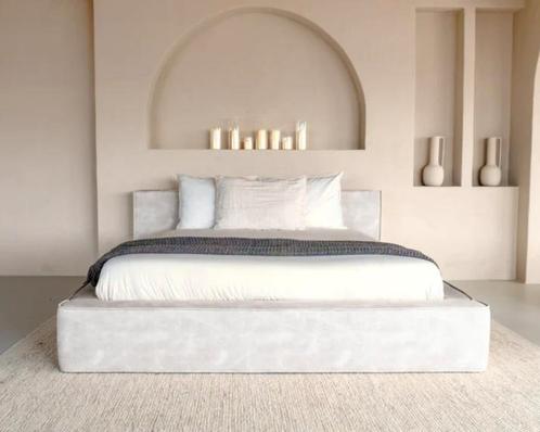 Adore Element Pearl Beige - Zonder Matras, Huis en Inrichting, Slaapkamer | Boxsprings, Beige, Nieuw, Verzenden