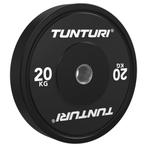 Tunturi Platinum Bumper Plate Black, 20kg, Sport en Fitness, Verzenden, Nieuw