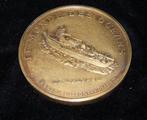 Plaquette - Brons, Antiek en Kunst, Curiosa en Brocante