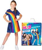 K3 verkleedkleding - verkleedjurk regenboog blauw 9/11 jaar, Verzenden, Nieuw