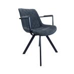Stoel Kali m/a - Antraciet - Vintage/Café, Huis en Inrichting, Stoelen, Ophalen, Nieuw