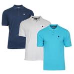 Donnay Donnay Heren - 3-Pack - Polo shirt Noah - Navy / Wit, Verzenden, Nieuw
