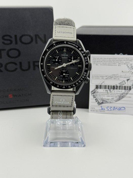 Omega x Swatch - MoonSwatch - Mission to Mercury - Zonder, Sieraden, Tassen en Uiterlijk, Horloges | Heren