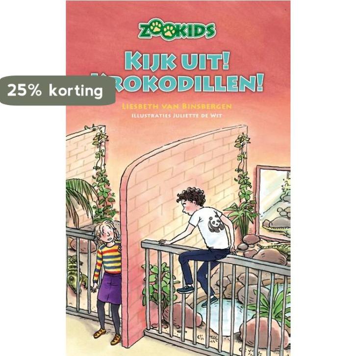 Kijk uit! Krokodillen! / Zookids / 9 9789085433569, Boeken, Kinderboeken | Jeugd | 10 tot 12 jaar, Zo goed als nieuw, Verzenden