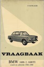 Vraagbaak BMW 1600-2, 1600TI coach en cabriolet, 1966-1968, Auto diversen, Verzenden