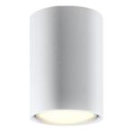Witte opbouwspot Harley, aluminium, 10 cm, Ophalen of Verzenden, Nieuw, Metaal, Basis