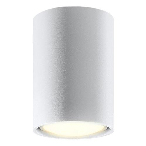 Witte opbouwspot Harley, aluminium, 10 cm, Huis en Inrichting, Lampen | Plafondlampen, Nieuw, Metaal, Ophalen of Verzenden