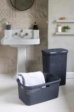 Curver Style Wasmand 45L 2 stuks - Antraciet, Ophalen of Verzenden, Gebruikt