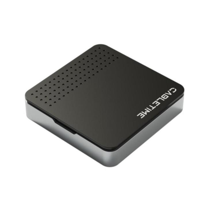 Cabletime M.2 NVMe USB-C SSD Externe behuizing – Magnetisch, Computers en Software, Harde schijven, Extern, Laptop, USB, Nieuw