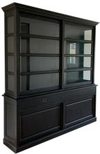 Buffetkast zwart - zwart Nijkerk 220 x 240cm, Ophalen of Verzenden, Nieuw