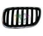 BMW X5, E53, 2003-2006 - GRILLE, chrome zwart, links, Auto-onderdelen, Verzenden, Nieuw, BMW