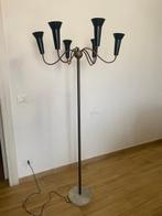 Staande lamp - Staal, Messing, Marmer