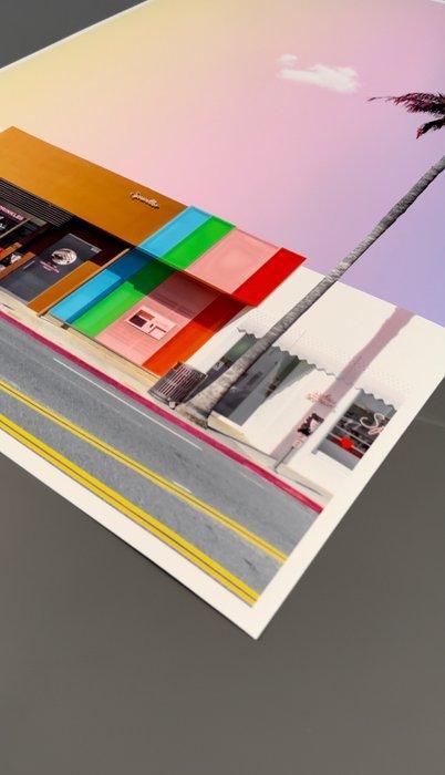 Téber - Color Blocking (Sunrise) - XL, Antiek en Kunst, Kunst | Designobjecten