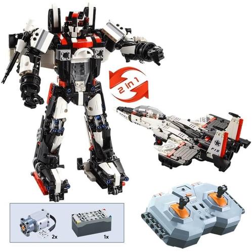 NIEUW: Cadabricks bestuurbare robot & straaljager - UC51030W, Kinderen en Baby's, Speelgoed | Bouwstenen, Nieuw, Overige merken