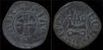 1301-1306ad Crusader Archaia Philip of Savoy billon denie..., Verzenden