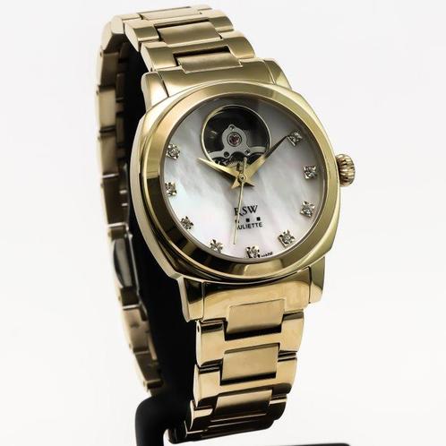 RSW - Juliette Diamond automatic - RSWA115-GG-7 - Zonder, Sieraden, Tassen en Uiterlijk, Horloges | Heren
