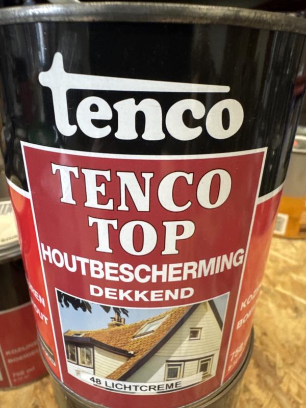 TencoTop Houtbescherming Dekkend - 27 staalblauw - 0,75 l..., Doe-het-zelf en Verbouw, Verf, Beits en Lak, Verf, Blauw, Nieuw
