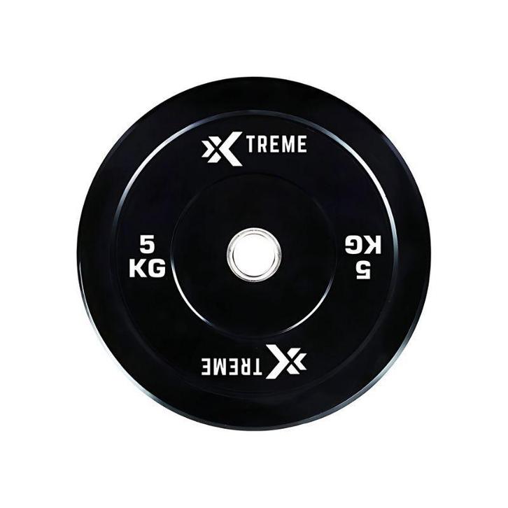 Xtreme Fitness Bumper Plate Set - Duurzaam- Gym PT of Thuis, Sport en Fitness, Fitnessapparatuur, Overige typen, Nieuw, Overige materialen