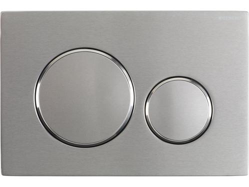 Geberit Sigma 20 bedieningspaneel - geborsteld RVS, Huis en Inrichting, Woonaccessoires | Overige, Zo goed als nieuw, Verzenden