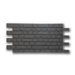 3D XL Wandpaneel Piedra Vintage Zwart 126x59x2.7cm, Nieuw