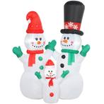 Opblaasbare Sneeuwman Familie, 1,8 M Kerstdecoratie Met LED-, Diversen, Kerst, Verzenden, Nieuw