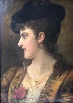 Carl Heyden (1845-1933) - Portrait of a Woman