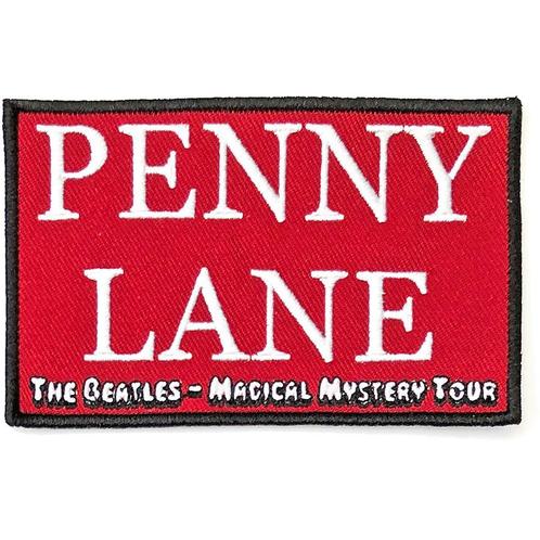 The Beatles - Penny Lane - patch officiële merchandise, Verzamelen, Muziek, Artiesten en Beroemdheden, Kleding, Nieuw, Ophalen of Verzenden