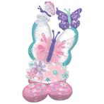 Helium Ballon Vlinder Standaard Leeg 71cm, Hobby en Vrije tijd, Feestartikelen, Verzenden, Nieuw