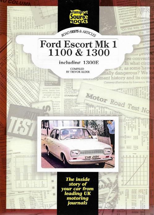 Ford Escort Mk1 1100 and 1300 including 1300E, roadtests, Boeken, Auto's | Boeken, Zo goed als nieuw, Algemeen, Verzenden