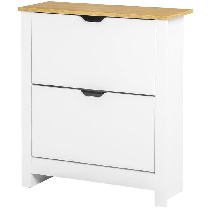 TRUUSK Ruimtebesparende Schoenenkast - 2 Kleppen voor 12 Paa, Huis en Inrichting, Kasten | Dressoirs, Nieuw, Verzenden