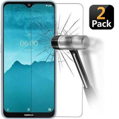 Nokia 3.2 Screenprotector Beschermglas 2x, Telecommunicatie, Mobiele telefoons | Hoesjes en Frontjes | Nokia, Nieuw, Verzenden