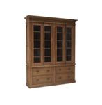 Landelijke klassieke kast, buffetkast, ladekast, servieskast, Teakhout, 200 cm of meer, Nieuw, Ophalen of Verzenden