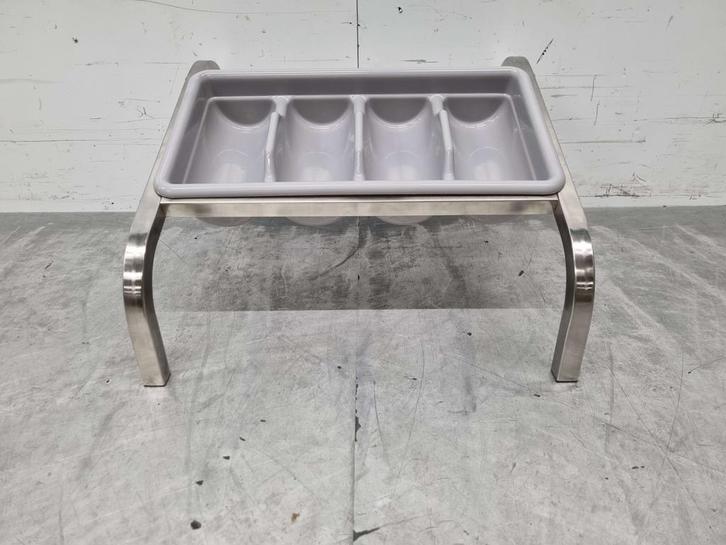 RVS Bestekbak standaard bestekbakhouder met bestekbak 54 cm, Zakelijke goederen, Horeca | Keukenapparatuur, Nieuw in verpakking