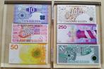 Nederland gulden set in plexiglas 1435 gulden., Postzegels en Munten, Bankbiljetten | Nederland, Setje, 1000 gulden, Ophalen of Verzenden