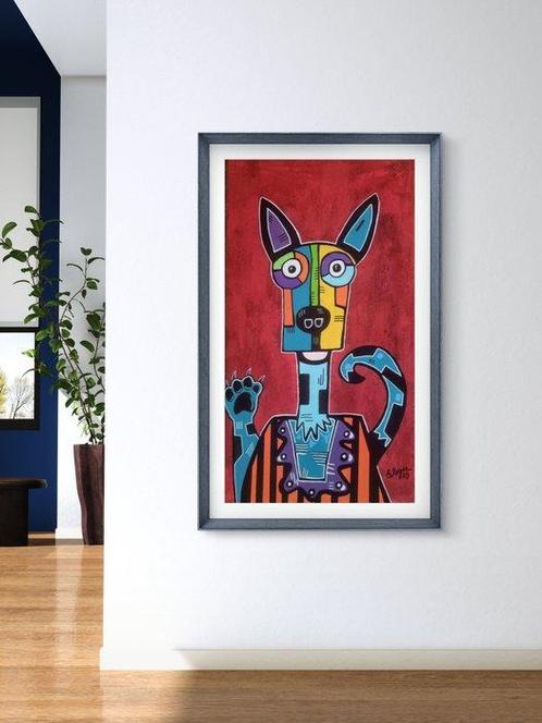 Elena Girardi - DOGGY BUDDY, Antiek en Kunst, Kunst | Schilderijen | Modern