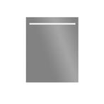 LED Spiegel Sanilux Aluminium met Onderverlichting 58x70 cm, Ophalen of Verzenden, Nieuw, Bad