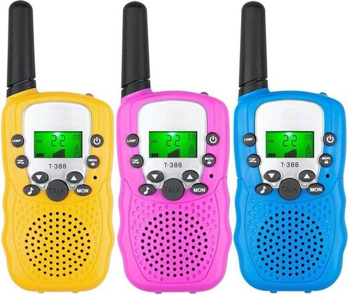 Walkie talkie walkietalkie portofoon kinderen 5KM *3 stuks*, Telecommunicatie, Portofoons en Walkie-talkies, Nieuw, Verzenden