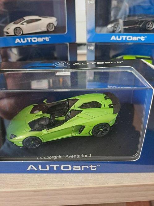 Autoart 1:43 - Modelauto (6) - Lamborghini Aventador J,, Hobby en Vrije tijd, Modelauto's | 1:5 tot 1:12