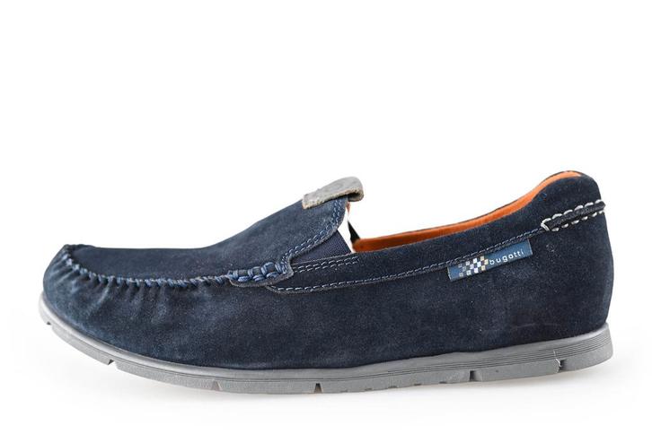 Bugatti Loafers in maat 46 Blauw | 20% korting, Kleding | Heren, Schoenen, Blauw, Zo goed als nieuw, Loafers, Verzenden