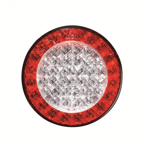 Jokon Knipper/ Rem/ Achterlicht LED 730 Rond Wit/Rood, Caravans en Kamperen, Kampeeraccessoires, Nieuw