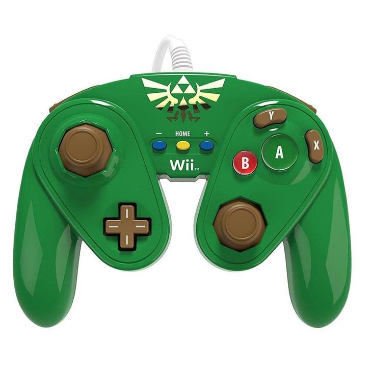 PDP Fight Pad Bedraad voor Wii U - Link (Nieuw), Spelcomputers en Games, Spelcomputers | Nintendo Consoles | Accessoires, Nieuw