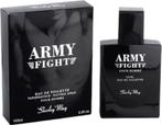 Shirley May - Herenparfum - Army Fight - 100 ml - EDT, Sieraden, Tassen en Uiterlijk, Uiterlijk | Parfum, Nieuw, Verzenden