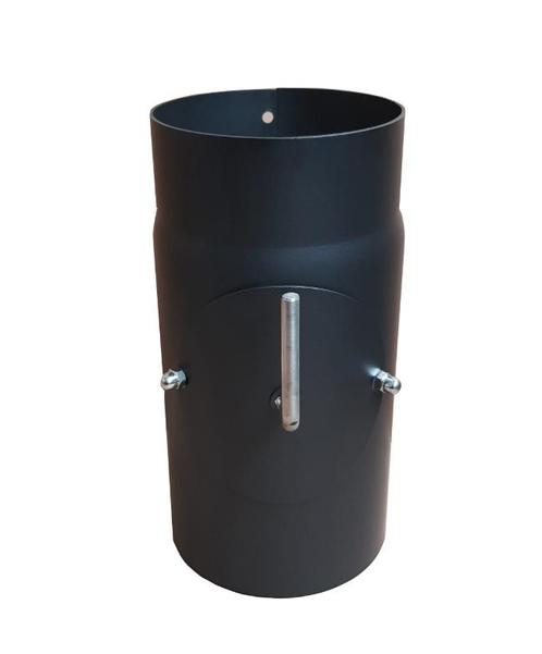 Kachelpijp met smoorklep en luik L:25cm Ø125mm, Huis en Inrichting, Kachels, Vrijstaand, Nieuw, Hout, Ophalen of Verzenden