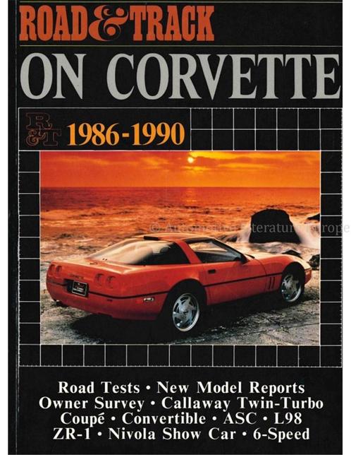 ROAD & TRACK ON CORVETTE 1986 - 1990, Boeken, Auto's | Boeken, Chevrolet