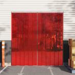vidaXL Deurgordijn 200x1,6 mm 10 m PVC rood, Huis en Inrichting, Verzenden, Nieuw, Rood