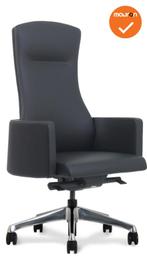 Style Bureaustoel - NIEUW - Coupon leer - Aluminium voetkrui, Werkplek, Ophalen of Verzenden, Nieuw zonder verpakking, Stoel