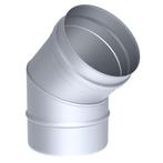 GGM Gastro | Hoekige buis - bocht 45° - RVS - Ø 350 mm |, Verzenden