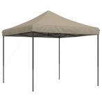 Partytent inklapbaar pop-up 292x292x315 cm taupe, Verzenden, Nieuw, 2 meter of meer, Partytent