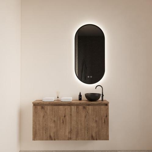Fonteinmeubel BWS Meadow 100x50 cm Wellington Oak Incl., Doe-het-zelf en Verbouw, Sanitair, Bad, Nieuw, Ophalen of Verzenden