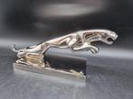 Beeld, Jaguar Car Logo - 30cm - 12 cm - Metaal